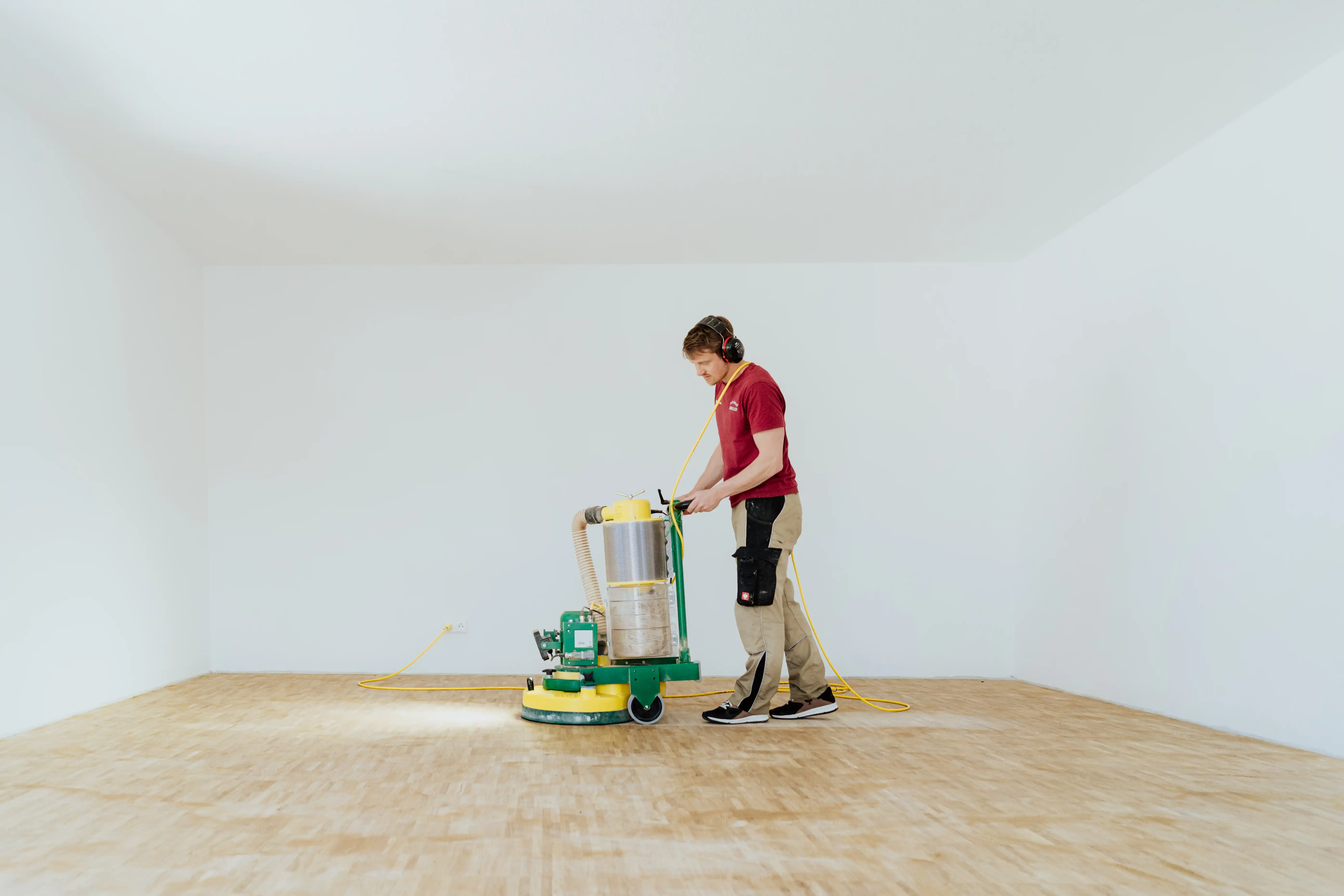 Mosaikparkett in Eiche – Parallelverband