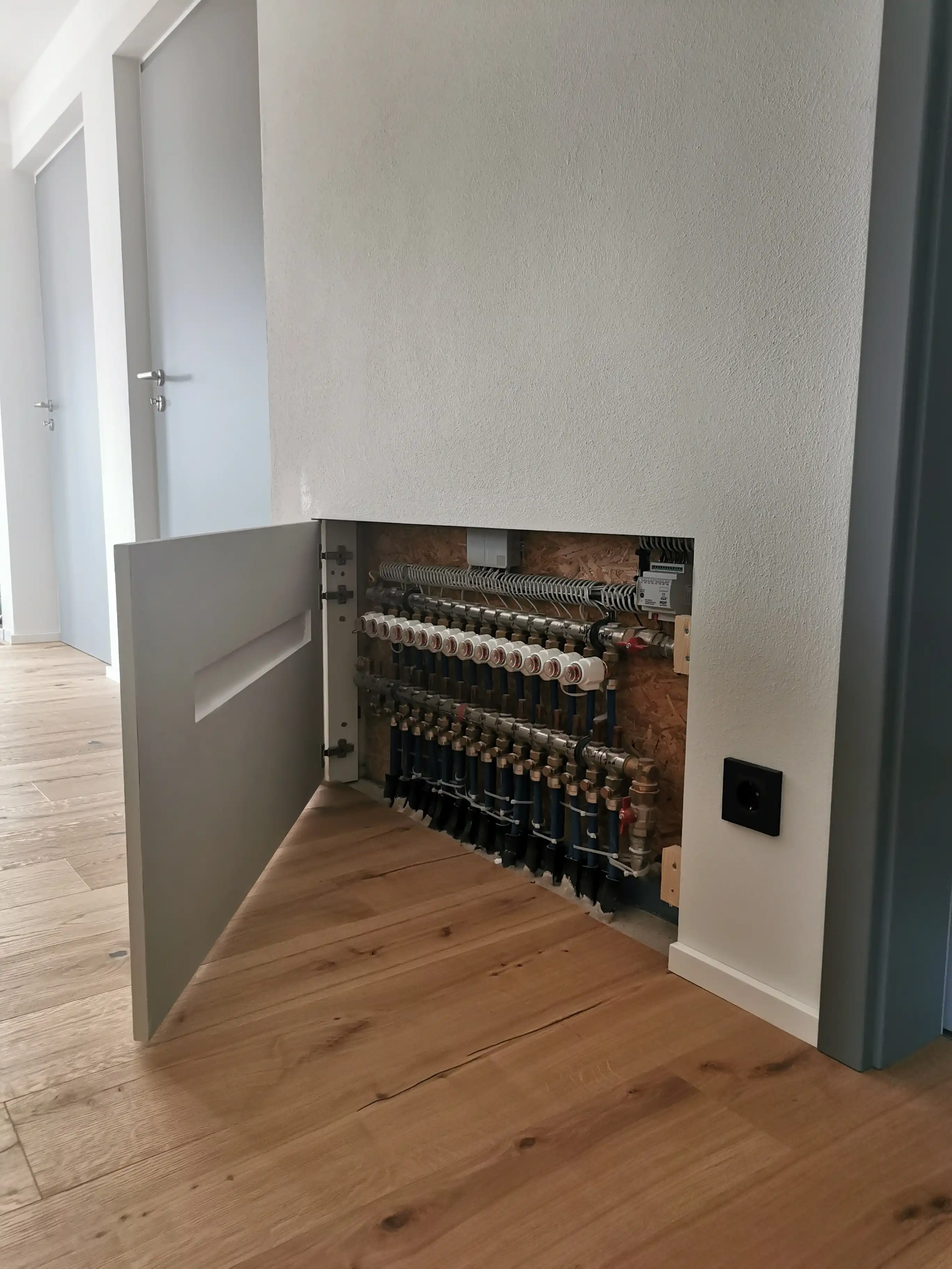 Wandbündige Revisionstüre