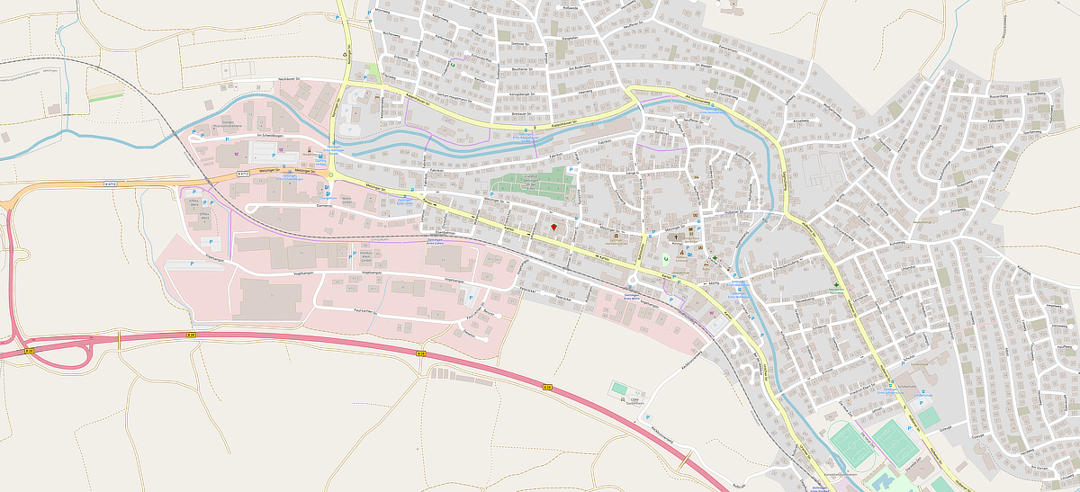Anfahrtsbeschreibung in Google Maps öffen Stadtkarte von Dettingen an der Erms — unser Unternehmen liegt direkt an der zentralen Hauptstraße Richtung Bad Urach.